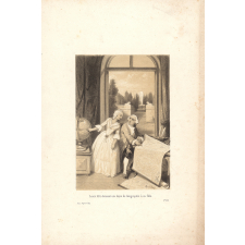 Louis XVI donnant une leçon de Géographie à sa fille.