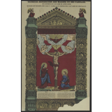 Heureuse bénédiction des maisons et des familles, en l'honneur du calvaire de Jérusalem-Benediccion dichosa de casas y famillas en honor del calvario de Jerusalem.