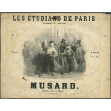 Les étudians de Paris : Quadrille de Carnaval