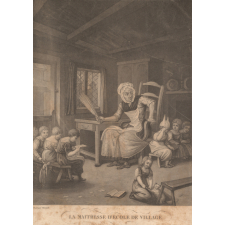 La maitresse d'ecole de village.