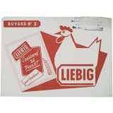 Buvard publicitaire. Liebig. Consommé de poulet. 