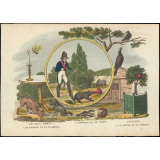 Illustration pour le Fablier en estampes. 