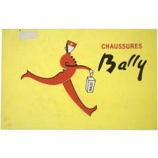 Buvard publicitaire. Chaussures Bally.