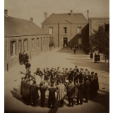 Ecole primaire supérieure de La Ferté-Macé - La musique instrumentale en répétition. 