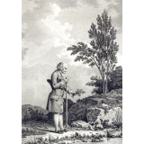 J. J. Rousseau venant d'herboriser, en juin 1778.