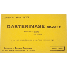 Buvard publicitaire. Gasterinase Granulé.