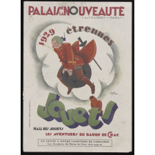 Palais de la Nouveauté, Paris. Jouets, étrennes 1929.