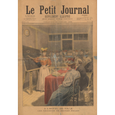 A l'hôtel de ville : les examens des jeunes filles.