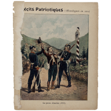 Le Jeune Alsacien (1875) - Récits Patriotiques (Monologues en vers).