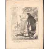 Louis Philippe surpris par la Reine d'Angleterre dans le Parc de Windsor.