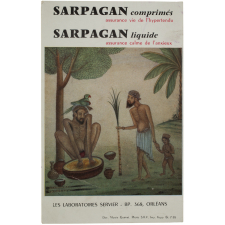 Buvard publicitaire. Miniature Indo-Persane. Sarpagan.