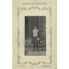 Souvenir scolaire.