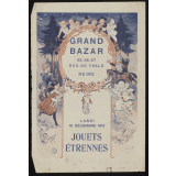 Grand Bazar, Reims. Jouets, étrennes.