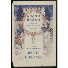 Grand Bazar, Reims. Jouets, étrennes.