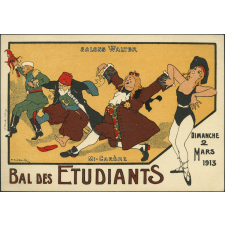 Bal des étudiants. Dimanche 2 mars 1913.