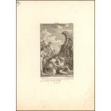 Illiade. Thétis a la tête de ses Nymphes sort de la mer pour consoler son fils Achille.. Ch.t  XVIIIe.