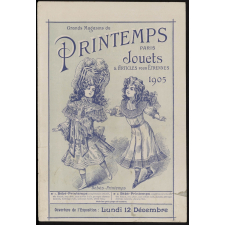 Grands magasins du Printemps, Paris. Jouets & articles pour étrennes 1905.