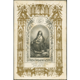 Image religieuse. Sainte Geneviève. 