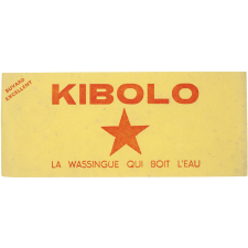 Buvard publicitaire. Kibolo. La Wassingue qui boit l'eau.