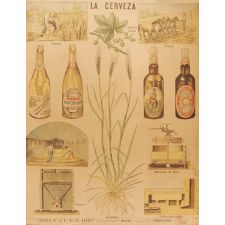 Tableau mural. La cerveza.