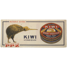 Buvard publicitaire. Kiwi - Le cirage de luxe.