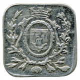 Jeton de bon point des écoles de la ville de Paris. 