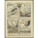Trois hauts Faits du célèbre Aviateur Pégoud. La Guerre dans les airs. La Guerre 1914-1915 en images, faits, combats, épisodes, récits.