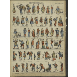 Costumes mexicains et chinois.