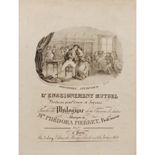 L'Enseignement mutuel. Nocturne pour Ténor et Soprano. Paroles du Philogyne de la Chaussée d'Antin. Musique de Melle Phédora Pierret, Professeur.