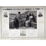 Almanach des écoles du dimanche de France. 1898.