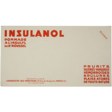 Buvard publicitaire. Insulanol.