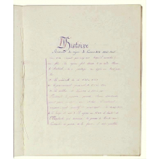 Cahier de composition.