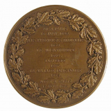 Médaille à l'effigie de Molière. 