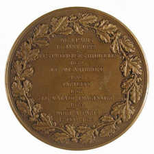 Médaille à l'effigie de Molière. 