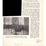 Un manège aérodynamique au laboratoire de Châlons-sur-Marne. 