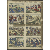 Guerre de 1870 contre la Prusse. Batailles et combats. 