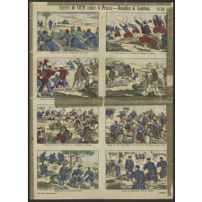 Guerre de 1870 contre la Prusse. Batailles et combats.