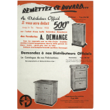 Buvard publicitaire. Fonderies A. Demange.