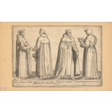 Costumes de différents ordres monastiques. 
