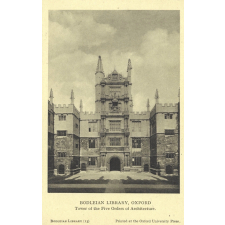 Bodleian Library, Oxford - Tower of the Five Orders of Architecture.