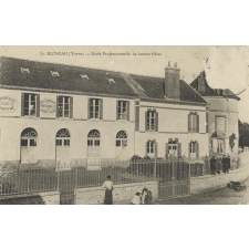 37 - Bléneau (Yonne) - Ecole Professionnelle de Jeunes Filles.