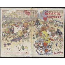 Aux Galeries Lafayette, Paris. Étrennes, jouets.