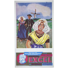 Buvard publicitaire. Biscottes Excel.