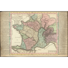 Carte Physique de la France.