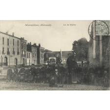Marseillan (Hérault) - Jeu de ballon.