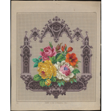 Modèle de broderie.