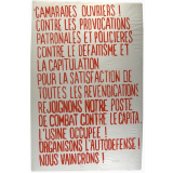 Camarades ouvriers ! Nous vaincrons !