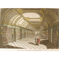Vüe Perpective de la Biblioteque de Ste Geneviève de Paris.