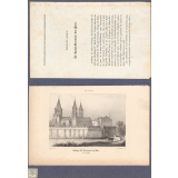 Paris historique de Charles Nodier. Abbaye de Saint-Germain des Prés.