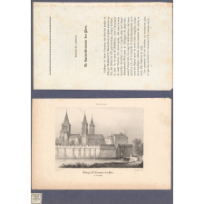 Paris historique de Charles Nodier. Abbaye de Saint-Germain des Prés.